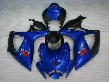 Beste GSXR 600 / 750 K6 2006-2007 Motorrad Vollverkleidung - Blau