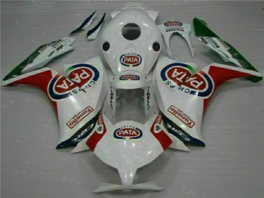 Beste CBR 1000 RR 2012-2016 Verkleidung - Rot Weiß PATA