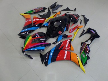 Beste CBR 1000 RR 2012-2016 Verkleidungen - Regenbogen